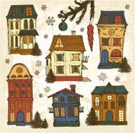 Christmas houses