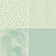 Set of four seamless abstract backgrounds N2