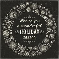 Hand Drawn Holiday Card N3