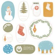 Christmas Tags N11