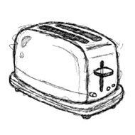 Scribble Series - Toaster