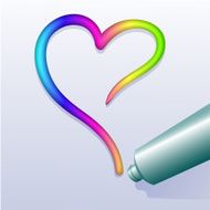 Rainbow Heart N4