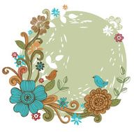 Floral background N140