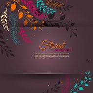 Floral design template