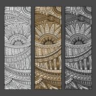 Abstract vintage ethnic patterns