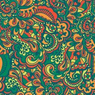 Seamless abstract hand-drawn pattern N40