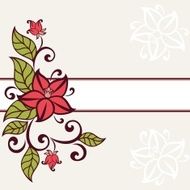Flourish invitation card N10