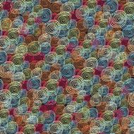 Seamless pattern with abstract elements