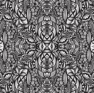 Hand drawn seamless pattern N95