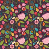 Spring seamless floral pattern N2