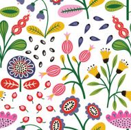 Seamless Floral Pattern N340