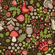 Seamless Floral Pattern N344
