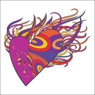 Flaming heart N2