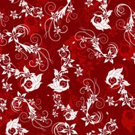 Seamless Floral Pattern N347