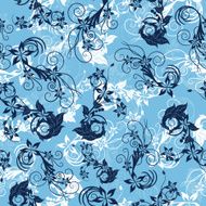 Seamless Floral Pattern N348