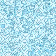 Abstract Swirls Seamless Pattern Background