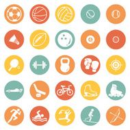 Vector Set of Sport Icons N11