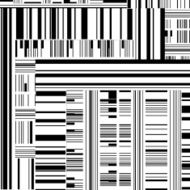 abstract black and white stripe pattern background N10