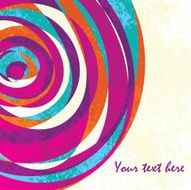 Colorful vintage vector background