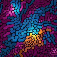 Bright spotted seamless pattern N7