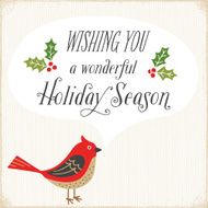 Holiday greeting card N4