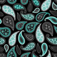 Repeating seamless Paisley Pattern