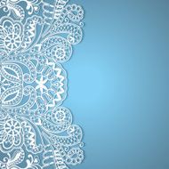 Abstract background frame border lace pattern invitation greeting card design N22