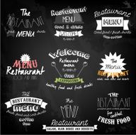 Restaurant labels