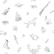 Seamless pattern Hunting N3