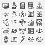 doodle financial icons N6