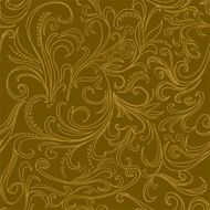 Seamless background -Ornate swirling