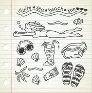 swimming doodle N2