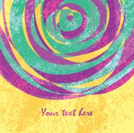 Colorful vintage vector background N2