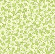 Ivy Vines Seamless Pattern Background