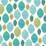 Vector seamless abstract ornamental blue texture