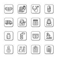 Medical Doodle Icons N3