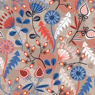 Seamless Floral Pattern N353