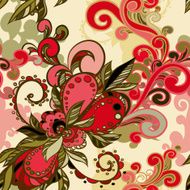floral seamless background N13
