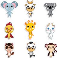 cartoon animal icon N5
