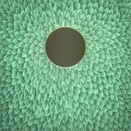 Green Leaves Invitation N2