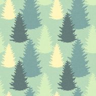 Seamless pattern with Christmas trees N12