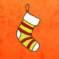 striped stocking