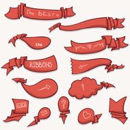 Set of the ribbons and bubbles N2