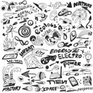 ecology progress energy - doodles