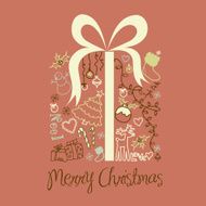 Christmas present box N6