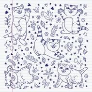 The kittens School sketch N2