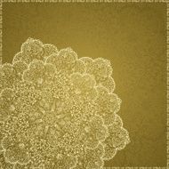 Ornamental round lace pattern N5