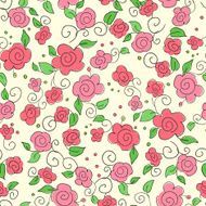Seamless floral background N58
