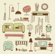 Living room vector N3