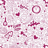 love - seamless pattern N2